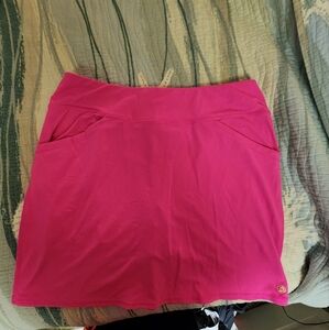 Lily Pulitzer Luxletic Golf Skort - Hot Pink - Medium